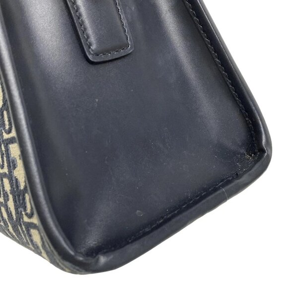 DIOR/ChristianDior Small Boston Bag M8671UZAX_M928 Blue Jacquard - Handbag - Picture 12 of 14